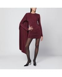 ANDAMANE - Xenia Rouge Noir Mini Dress - Lyst