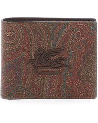Etro - Paisley BIFold Wallet mit Pegaso -Logo - Lyst