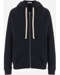 Jil Sander - Hoodie With Logo - Lyst
