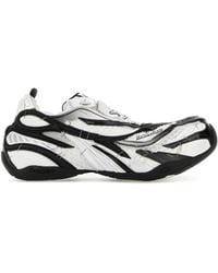 Balenciaga - Two-tone Fabric Soleless Sneakers - Lyst