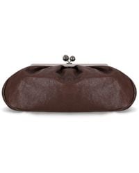 Weekend by Maxmara - Pasticcino Cristin Large Dark Brown Clutch - Lyst