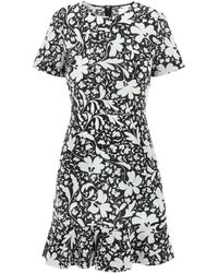 Stella McCartney - Stella Mc Cartney Floral Silk Mini -jurk Door Stella Iconische Bloemen - Lyst