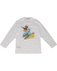 Marni - Mt332 U Over Maglietta - Lyst