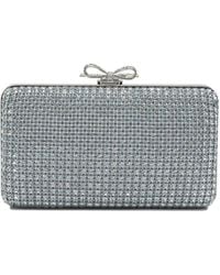 Self-Portrait - Clutch With Crystals - Lyst