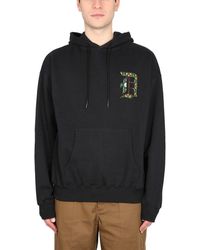 Drole de Monsieur - Hooded Sweatshirt With Logo - Lyst