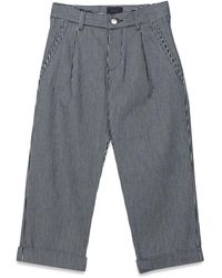 Fay - Fabric Pants - Lyst