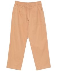 Maison Kitsuné - Cotton Trousers - Lyst
