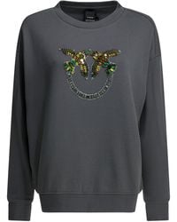 Pinko - Sweatshirts Grey - Lyst