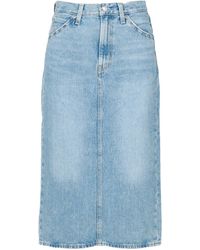 Levi's - Lévi's Jupes Denim Clair - Lyst