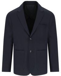 Emporio Armani - Single-Breasted Jacket - Lyst
