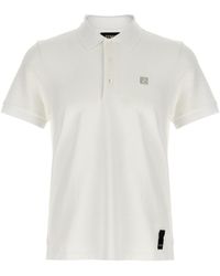 Fendi - Ff Metallic Logo Polo -Hemd - Lyst
