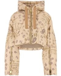 Khrisjoy - Printed Polyester Down Jacket - Lyst