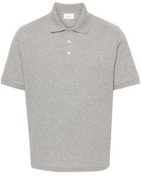 Saint Laurent - Piquet Camisa de algodón - Lyst