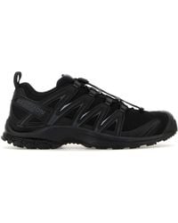 Salomon - Black Mesh And Synthetic Leather Xa Pro 3d Sneakers - Lyst