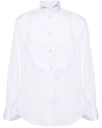 Giorgio Armani - Cotton Smoking Shirt - Lyst
