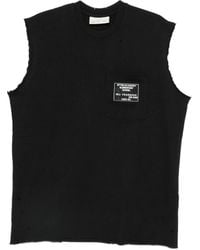 Song For The Mute - 'Sftm Academy' Sleeveless Tee - Lyst