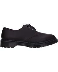 Dr. Martens - Purple Leather Oxfords And Derby - Lyst