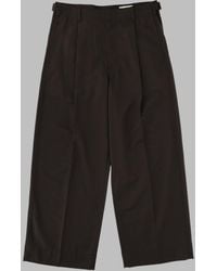 Lemaire - Tailored Trousers With Relaxed Straight Fit - Lyst