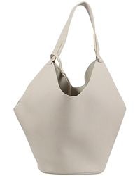 KHAITE - Lotus Medium Leather Shoulder Bag - Lyst