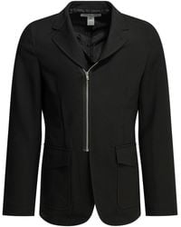 Comme des Garçons - Blazer With Zipper - Lyst