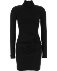 Dolce & Gabbana - Stretch Viscose Blend Mini Dress - Lyst