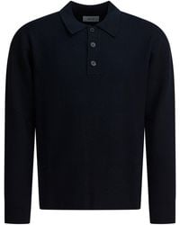 NN07 - "Harald" Wool Polo Sweater - Lyst