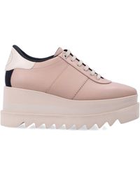 Stella McCartney - Sneak-Elyse Platform Trainers Upper Sneaker - Lyst