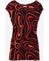 PUCCI - Nylon Dress With Crinkled Finish - Lyst