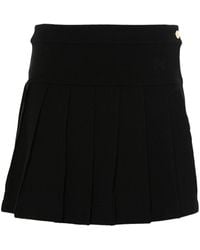 Palm Angels - Monogram-Embroidered Mini Skirt - Lyst