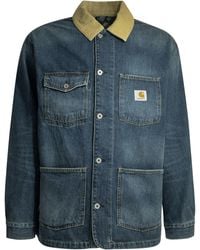 Carhartt - Giacca Di Jeans "Warren Chore" - Lyst
