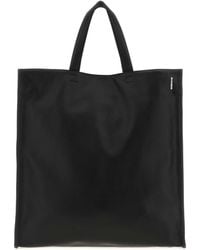 Jil Sander - Leather Light Shopping Bag - Lyst