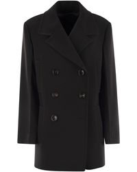 Max Mara - Janzir Double Breasted Cady Caban - Lyst