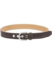 Our Legacy - Denim And Leather Belt - Lyst