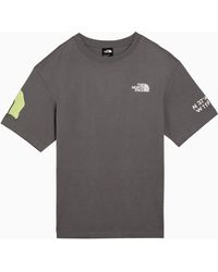 The North Face - T Shirt Exploring Never Stop Pearl - Lyst