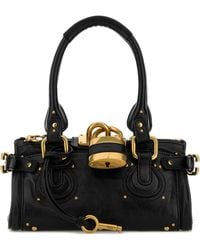 Chloé - Black Small Paddington Handbag - Lyst