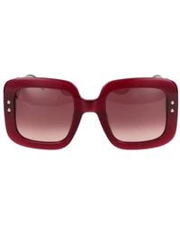 Carolina Herrera - Zonnebril Ch 0010/s Lhf Bourgondië /25 /145 - Lyst