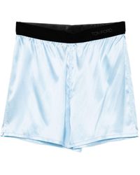 Tom Ford - Satin Shorts - Lyst