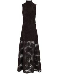 ROTATE BIRGER CHRISTENSEN - Slim-Fit 3D Floral Maxi Dress - Lyst