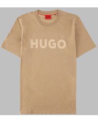 HUGO - T Shirt Con Logo - Lyst