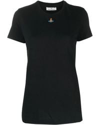 Vivienne Westwood - Logo Cotton T -shirt - Lyst