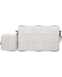 Bottega Veneta - Cassette Crossbody Bag Leather - Lyst