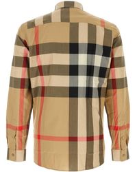 Burberry - Long Sleeve Summerton Shirt - Lyst
