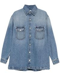 Stella McCartney - Stella Mc Cartney Denim Cotton Shirt - Lyst