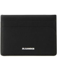 Jil Sander - Leather Card Holder - Lyst