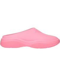 Prada - Ciabatte E Zoccoli Mellow Donna Gomma Rosa/Begonia - Lyst