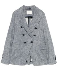 Circolo 1901 - Cotton Double-Breasted Jacket - Lyst