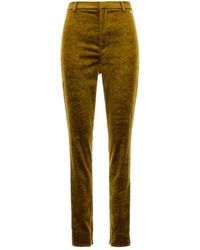 Gucci - Chenille Skinny Pant - Lyst
