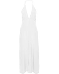 TOTEME - Double-Halter Silk Dress - Lyst