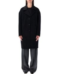 Anine Bing - Oversized Wool Blend Coat - Lyst