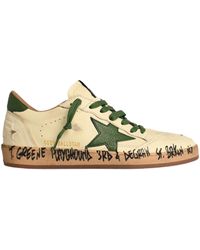 Golden Goose - Baskets d'oie dorée blanches - Lyst